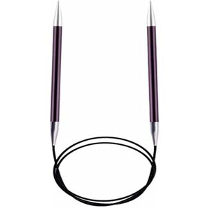 Groves & Thames ZING FC 150X6 - Zing: Knitting Pins: Circular: Fixed: 150cm x 6.00mm - KnitPro in Purple Purple Groves & Thames ZING FC 150X6 - Zing: Knitting Pins: Circular: Fixed: 150cm x 6.00mm - KnitPro in Purple Purple