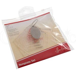 Groves & Thames Template Set: Patchwork: Mini Pentagons: 8 Sizes: 0.75 - 3in Multicolor Groves & Thames Template Set: Patchwork: Mini Pentagons: 8 Sizes: 0.75 - 3in Multicolor