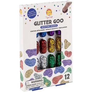 Tiger Tribe Gemstone Sparkle Glitter Goo - 12 Piece Glitter Glue, 6 Colours Multicolor Tiger Tribe Gemstone Sparkle Glitter Goo - 12 Piece Glitter Glue, 6 Colours Multicolor