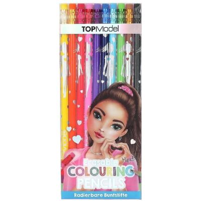 Depesche Topmodel Erasable Colouring Pencil Set Multicolor Depesche Topmodel Erasable Colouring Pencil Set Multicolor