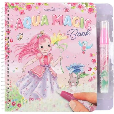 Princess Mimi Childrens Aqua Magic Water Brush Activity Book Multicolor Princess Mimi Childrens Aqua Magic Water Brush Activity Book Multicolor