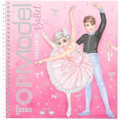 TOPModel Dress Me Up Ballet Sticker Activity Book Multicolor TOPModel Dress Me Up Ballet Sticker Activity Book Multicolor