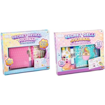 RMS Secret Reveal & Gelli Journal Craft Kit Multicolor RMS Secret Reveal & Gelli Journal Craft Kit Multicolor