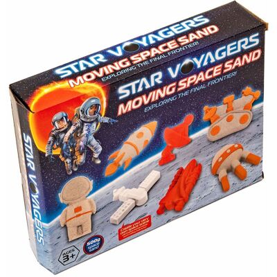 KandyToys Space Voyagers Moving Sand Art Kit in White White KandyToys Space Voyagers Moving Sand Art Kit in White White