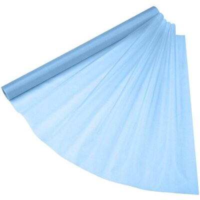 Neel Blue Organza Roll Sheer Fabric for Party Favours Supplies- 70cm x 15m in Baby Blue Baby Blue Neel Blue Organza Roll Sheer Fabric for Party Favours Supplies- 70cm x 15m in Baby Blue Baby Blue