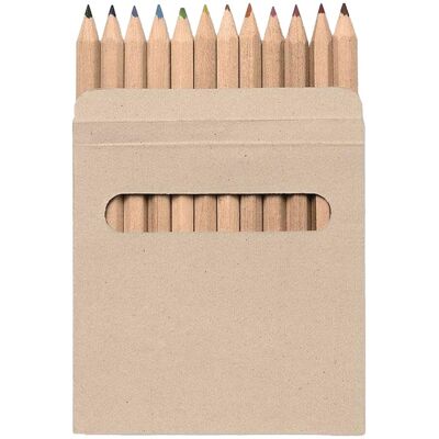 MidOcean Arcolor Coloured Pencil Set (Pack of 12) in Brown Brown MidOcean Arcolor Coloured Pencil Set (Pack of 12) in Brown Brown