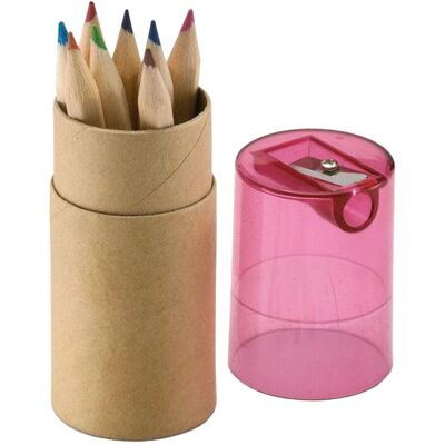 MidOcean Lambut Coloured Pencil (Pack of 12) in Red Red MidOcean Lambut Coloured Pencil (Pack of 12) in Red Red