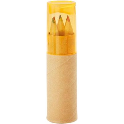 MidOcean Petit Lambut Coloured Pencil (Pack of 6) in Pale Orange Pale Orange MidOcean Petit Lambut Coloured Pencil (Pack of 6) in Pale Orange Pale Orange
