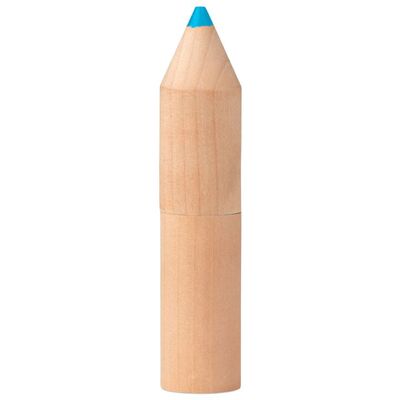 MidOcean Petit Coloret Wooden Coloured Pencil (Pack of 6) in Cream Cream MidOcean Petit Coloret Wooden Coloured Pencil (Pack of 6) in Cream Cream