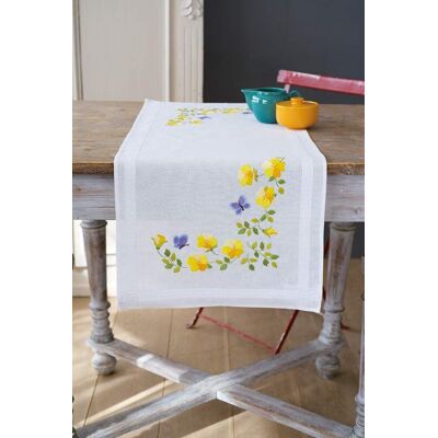 Vervaco Spring Flower Table Runner - Table Runner Vervaco Spring Flower Table Runner - Table Runner