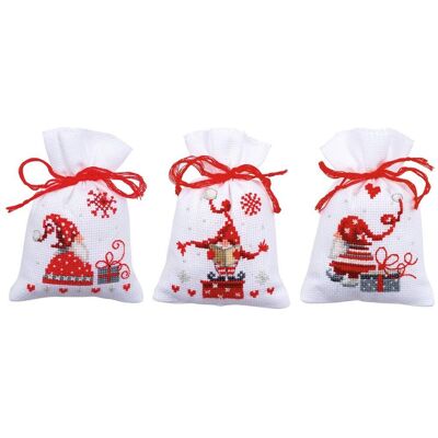 Vervaco Cotton Wichtel Craft Kit - 3 pcs Vervaco Cotton Wichtel Craft Kit - 3 pcs