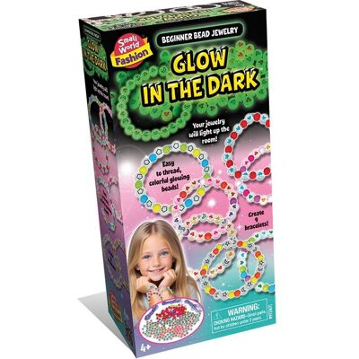 Small World Toys Beginner Bead Jewelry Glow In The Dark Size: 1 Pack Multicolor 1 Pack Small World Toys Beginner Bead Jewelry Glow In The Dark Size: 1 Pack Multicolor 1 Pack