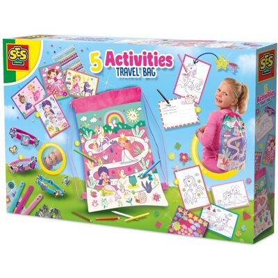 SES Creative 5 Activities Travel Bag Size: 1 Pack Multicolor 1 Pack SES Creative 5 Activities Travel Bag Size: 1 Pack Multicolor 1 Pack
