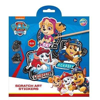 Grafix - Paw Patrol Kratzsticker - Sticker Grafix - Paw Patrol Kratzsticker - Sticker