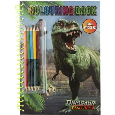 Creative Craft Group Dino Colouring Book with Pencils - Coloring Book Creative Craft Group Dino Colouring Book with Pencils - Coloring Book