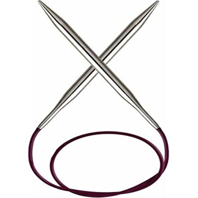 KnitPro Nova Metal Knitting Needles - 80cm US6 KnitPro Nova Metal Knitting Needles - 80cm US6