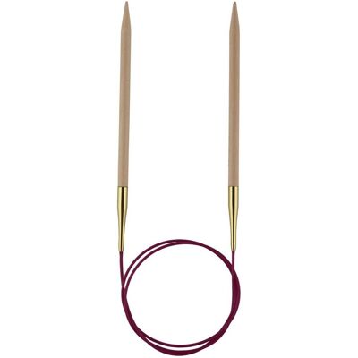 KnitPro - Basix Birch Rundstickor - 60 cm - 8.00 mm - Knitting needles KnitPro - Basix Birch Rundstickor - 60 cm - 8.00 mm - Knitting needles