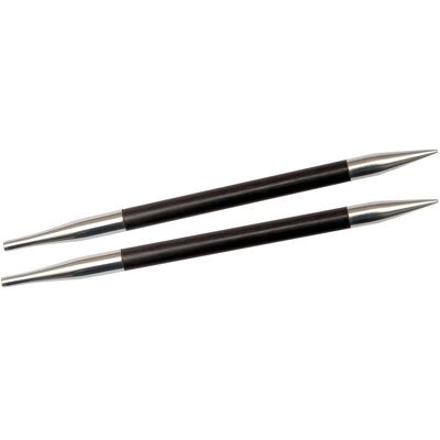 KnitPro Karbonz Replaceable Circular Needles - 13cm 3.75mm US5 KnitPro Karbonz Replaceable Circular Needles - 13cm 3.75mm US5
