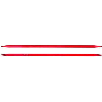 KnitPro Trendz Red Acrylic 15cm US4 Knitting Needles KnitPro Trendz Red Acrylic 15cm US4 Knitting Needles