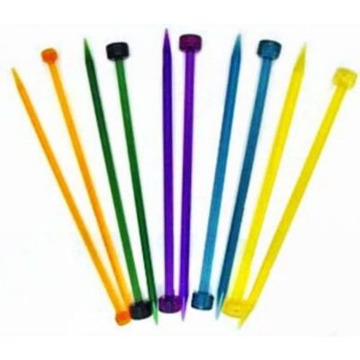 KnitPro Trendz - 15 cm - 4.0 mm - orange - knitting needles KnitPro Trendz - 15 cm - 4.0 mm - orange - knitting needles