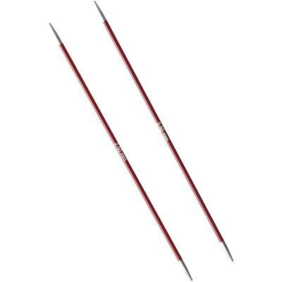 KnitPro ZING DP 15X2.5 - Zing: Knitting Pins: Double-Ended: Set of Five: 15cm x 2.50mm Multicolor KnitPro ZING DP 15X2.5 - Zing: Knitting Pins: Double-Ended: Set of Five: 15cm x 2.50mm Multicolor