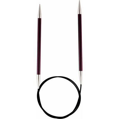KnitPro ZING FC 60X3 - Zing: Knitting Pins: Circular: Fixed: 60cm x 3.00mm Multicolor KnitPro ZING FC 60X3 - Zing: Knitting Pins: Circular: Fixed: 60cm x 3.00mm Multicolor