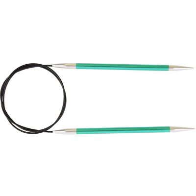 KnitPro US11 Emerald - Aluminum Circular Knitting Needle 80cm KnitPro US11 Emerald - Aluminum Circular Knitting Needle 80cm