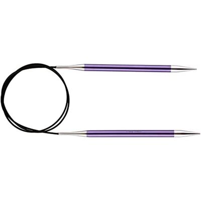 KnitPro Zing 120cm 7.0mm Amethyst - Knitting needles KnitPro Zing 120cm 7.0mm Amethyst - Knitting needles