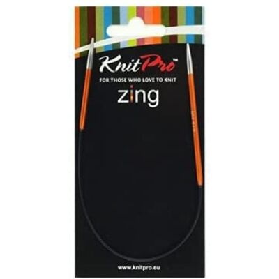 Knit Pro Knit Pro Zing 25cm Circular Fixed Needle - Knitting Needle Knit Pro Knit Pro Zing 25cm Circular Fixed Needle - Knitting Needle