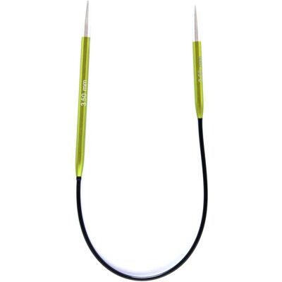 KnitPro Zing 25cm x 3.5mm Fixed Circular Knitting Needle KnitPro Zing 25cm x 3.5mm Fixed Circular Knitting Needle