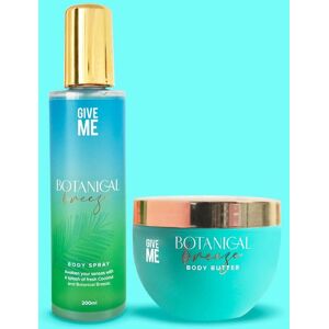 Give Me Body Spray & Body Butter Gift Set - Botanical Breeze in Blue Blue Give Me Body Spray & Body Butter Gift Set - Botanical Breeze in Blue Blue