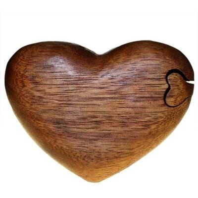 KDMD Bali Magic Box - Single Heart in Brown Brown KDMD Bali Magic Box - Single Heart in Brown Brown