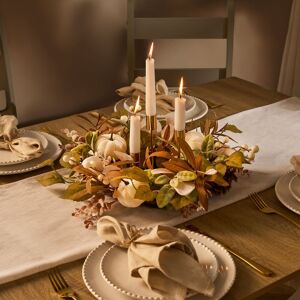 OHS Velvet Pumpkin Wreath Autumn Summer Wreaths for Home Décor in Natural Natural OHS Velvet Pumpkin Wreath Autumn Summer Wreaths for Home Décor in Natural Natural