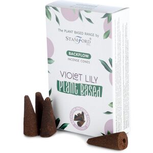 KDMD Plant Based Backflow Incense Cones - Violet Lilly in White White KDMD Plant Based Backflow Incense Cones - Violet Lilly in White White