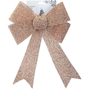 VFM e-Store Tinsel Bow Light Up Christmas Decoration X 1 29cm x 43cm x 10cm Rose Gold Size: 29 cm x 43 cm x 10 cm Gold 29 cm x 43 cm x 10 cm VFM e-Store Tinsel Bow Light Up Christmas Decoration X 1 29cm x 43cm x 10cm Rose Gold Size: 29 cm x 43 cm x 10 cm Gold 29 cm x 43 cm x 10 cm