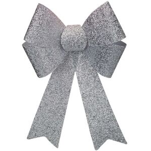 VFM e-Store Tinsel Bow Light Up Christmas Decoration X 1 29cm x 43cm x 10cm Silver Size: 29 cm x 43 cm x 10 cm Silver 29 cm x 43 cm x 10 cm VFM e-Store Tinsel Bow Light Up Christmas Decoration X 1 29cm x 43cm x 10cm Silver Size: 29 cm x 43 cm x 10 cm Silver 29 cm x 43 cm x 10 cm