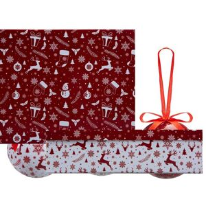 VFM e-Store Christmas Bauble Decoration Pattern Boxed X 12 12 piece 7. 5cm Bauble Set Multicolor VFM e-Store Christmas Bauble Decoration Pattern Boxed X 12 12 piece 7. 5cm Bauble Set Multicolor