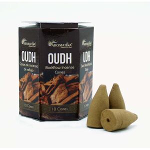 KDMD Pack of 10 Masala Backflow Incense - Oudh in Black Black KDMD Pack of 10 Masala Backflow Incense - Oudh in Black Black