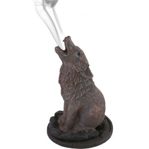 Lisa Parker Wolf Incense Cone Holder in Black Black Lisa Parker Wolf Incense Cone Holder in Black Black
