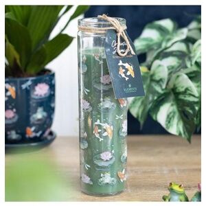 KDMD Pond Print Oriental Jasmine Tube Candle in Green Green KDMD Pond Print Oriental Jasmine Tube Candle in Green Green