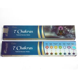 KDMD Vedic - Incense Sticks - 7 Chakras in Black Black KDMD Vedic - Incense Sticks - 7 Chakras in Black Black