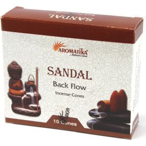 KDMD Aromatica Backflow Incense Cones - Sandalwood in Brown Brown KDMD Aromatica Backflow Incense Cones - Sandalwood in Brown Brown