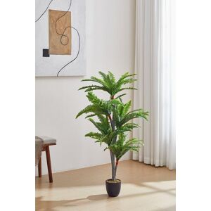 H&O Direct 135cm Artificial Five Tree Crown Persian Grass Decorative Plant in Green Green H&O Direct 135cm Artificial Five Tree Crown Persian Grass Decorative Plant in Green Green