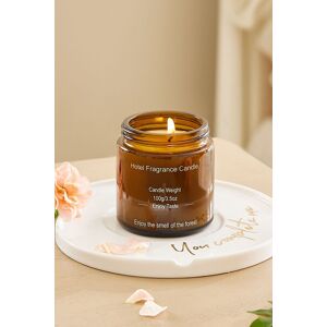 SHEONLY Lavender Soy Wax Scented Candle in Tan Tan SHEONLY Lavender Soy Wax Scented Candle in Tan Tan