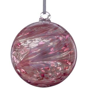 Sienna Glass 10cm Friendship Ball It's A Girl in Pink Pink Sienna Glass 10cm Friendship Ball It's A Girl in Pink Pink