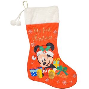 Disney Mickey Mouse Stocking "My First Christmas" Multicolor Disney Mickey Mouse Stocking "My First Christmas" Multicolor