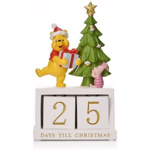 Disney Winnie Resin Christmas Count Down Calendar Multicolor Disney Winnie Resin Christmas Count Down Calendar Multicolor