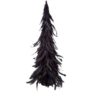 Orsina Dark Purple Large Feather Tree, Striking Design Purple Orsina Dark Purple Large Feather Tree, Striking Design Purple