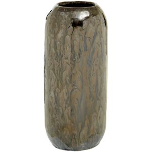 Orsina Blue Vase, Boho Chic Decorative Vase, Contemporary Stoneware Vase, Large Blue Color Vase for Modern Homes Blue Orsina Blue Vase, Boho Chic Decorative Vase, Contemporary Stoneware Vase, Large Blue Color Vase for Modern Homes Blue