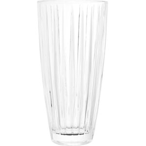 Orsina Delicate Clear Crystal Vase, Tall Fluted Flower Display, Large Glass Vase, Distictive Decorative Floral Vessel Clear Orsina Delicate Clear Crystal Vase, Tall Fluted Flower Display, Large Glass Vase, Distictive Decorative Floral Vessel Clear